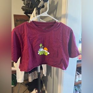 cropped vans shirt